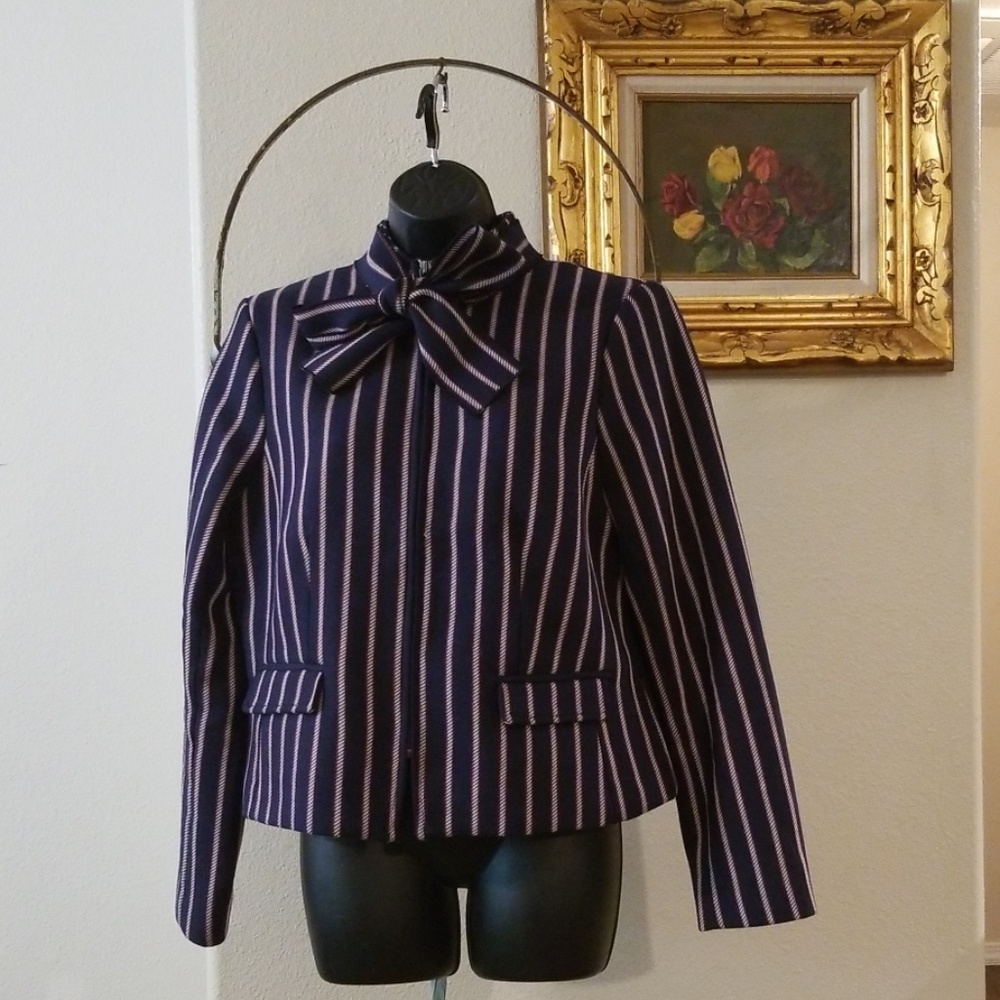 Banana Republic Tie Neck Blazer BNWT